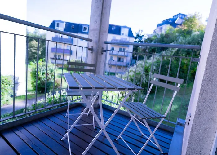 Design - Balkon - Induktionskochfeld - Zentral Apartment