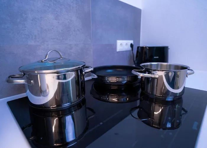 Design - Balkon - Induktionskochfeld - Zentral